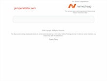Tablet Screenshot of jackpenetrator.com